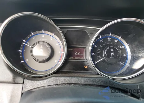 2014 Hyundai Sonata Gls z USA, uszkodzony, nr VIN 5NPEB4AC4EH888875